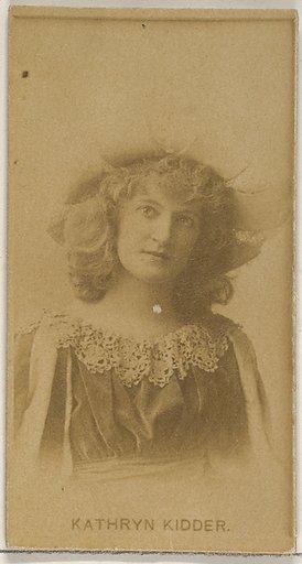 Kathryn Kidder, from the Actors and Actresses series (N45, Type 8) for Virginia Brights Cigarettes