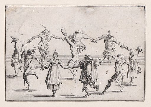 La Ronde (The Round Dance), from "Les Caprices" Series A, The Florence Set