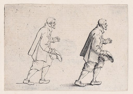 Le Paysan Qui Salue (The Peasant who Bows), from "Les Caprices" Series A, The Florence Set