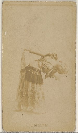 Omene, from the Actors and Actresses series (N45, Type 8) for Virginia Brights Cigarettes