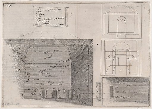 Plate 39, from "Trattato delle Piante & Immagini de Sacri Edifizi di Terra Santa" (Treatise of the Plans & Images of the Sacred Buildings of the Holy Land)