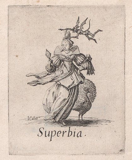 L'Orgueil (Pride), from "Les Péchées Capitaux" (The Deadly Sins)