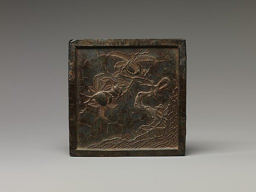 Ink Tablet with Peach Tree