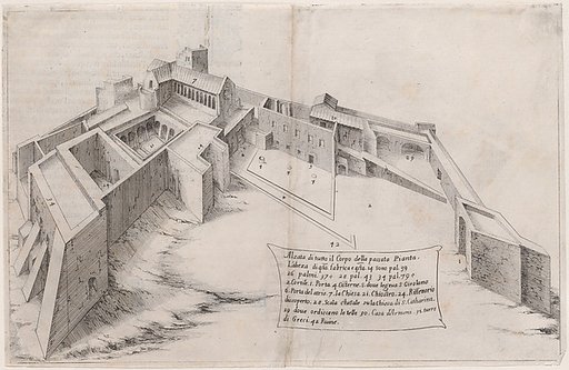Plate 2, from "Trattato delle Piante & Immagini de Sacri Edifizi di Terra Santa" (Treatise of the Plans & Images of the Sacred Buildings of the Holy Land)