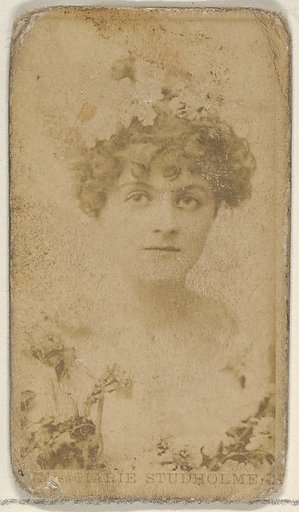 Marie Studholme, from the Actors and Actresses series (N45, Type 8) for Virginia Brights Cigarettes