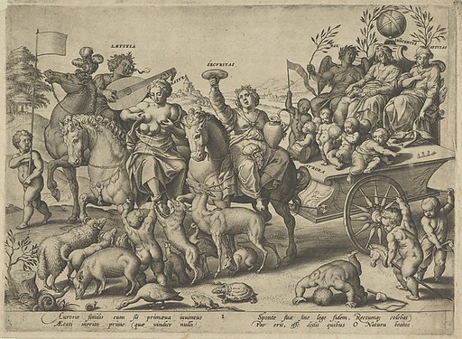 Childhood (Dawn), from "The Four Ages of Man and Death with the Last Judgment"