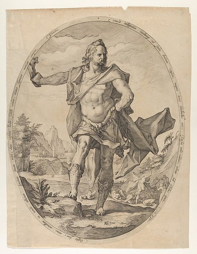 Samson, from "Heroes and Heroines of the Old Testament"