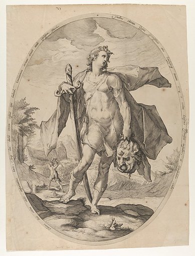 David, from "Heroes and Heroines of the Old Testament"