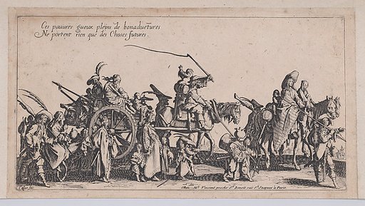 Les Bohémiens en Marche: L'Arrière-Garde, pièce aussi appelée Le Départ (The Gypsies Travelling: The Rear Guard, also called The Departure), from "Le Bohémiens..."