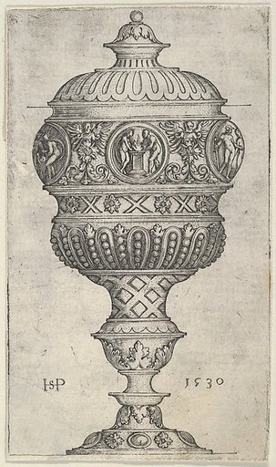 Goblet with Round Medallions