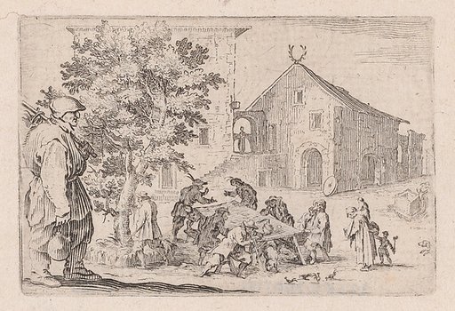 L'Auberge (The Inn), from "Les Caprices" Series B, The Nancy Set