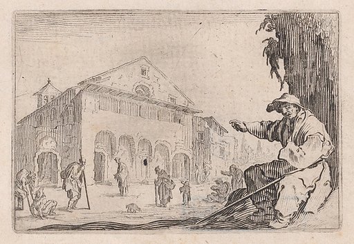 L'Hospice (The Almshouse), from "Les Caprices" Series B, The Nancy Set