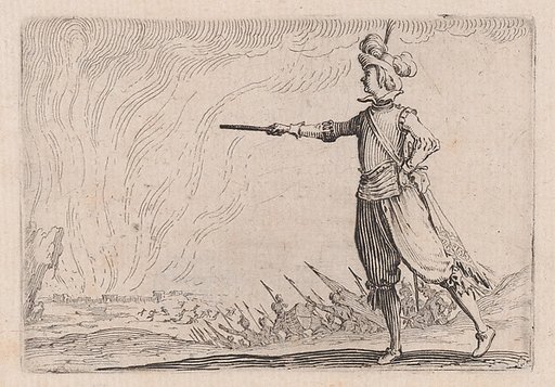 Le Commandant a Pied (The Commander on Foot), from "Les Caprices" Series B, The Nancy Set