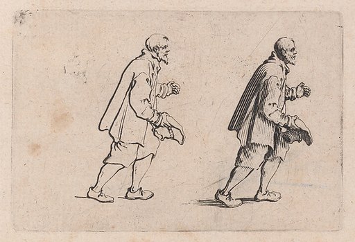 Le Paysan qui Salue (The Peasant who Bows), from "Les Caprices" Series B, The Nancy Set
