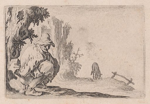 La Paysan Accroupi (The Peasant Squatting), from "Les Caprices" Series B, The Nancy Set