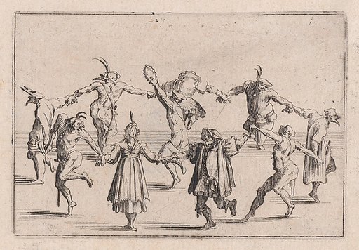 La Ronde (The Round Dance), from "Les Caprices" Series B, The Nancy Set