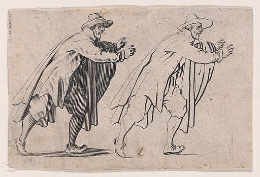 L'Homme qui Court (The Running Man), from Les Caprices Series B, The Nancy Set