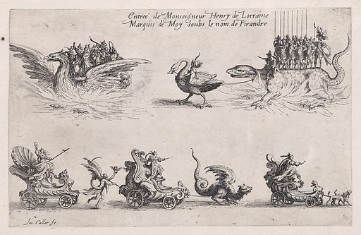 Entrée de Monseigneur Henry de Lorraine (Entrance of Henry of Lorraine), from "Le Combat a la Barrière"