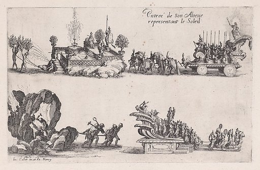 Entrée du duc Charles IV (Entrance of Duke Charles IV), from "Le Combat a la Barrière"