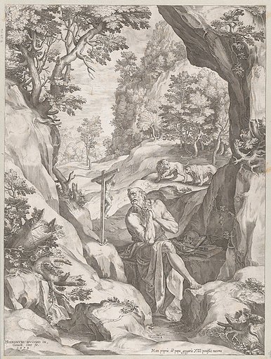 St Jerome Penitent in the Wilderness