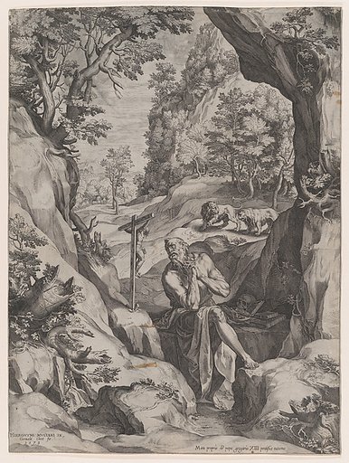 St Jerome Penitent in the Wilderness