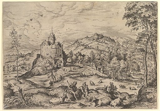Mercury Lulling Argus to Sleep, from "Landscapes with Biblical and Mythological Scenes"