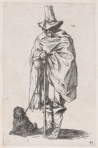 Reverse Copy of Le Gentilhomme au Manteau Bordé de Fourrures Tentant ses Mains Derrière le Dos (The Gentleman with a Fur Lined Coat Holding his Hands Behind his Back), from La Noblesse (The Nobility)
