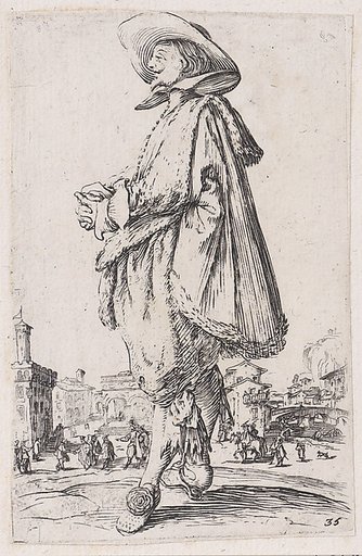 Reverse Copy of Le Mendiant a la Jambe de Bois (The Beggar with the Wooden Leg), from Les Gueux suite appelée aussi Les Mendiants, Les Baroni, ou Les Barons (The Beggars, also called the Barons)