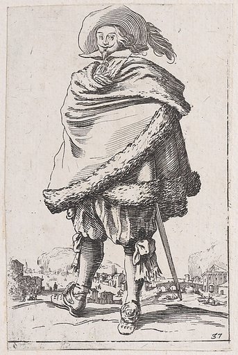 Reverse Copy of La Mendiante Venant de Recevoir la Charité (The Female Beggar Receiving her Charity), from Les Gueux suite appelée aussi Les Mendiants, Les Baroni, ou Les Barons (The Beggars, also called the Barons)