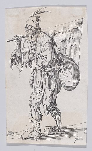Reverse Copy of the Frontispiece, from "Les Gueux suite appelée aussi Les Mendiants, Les Baroni, ou Les Barons" (The Beggars, also called the Barons)