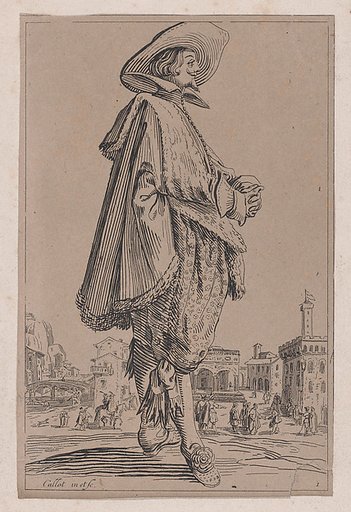 Copy of Le Gentilhomme aux Mains Jointes (The Gentleman with his Hands Joined), from "La Noblesse" (The Nobility)