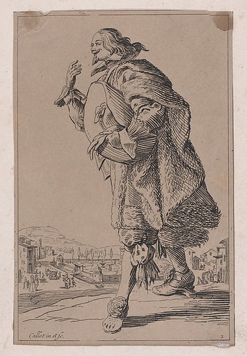 Copy of Le Gentilhomme qui Salue Tenant son Feutre sous le Bras (The Gentleman who Bows Holding his Felt Hat Under his Arm), from "La Noblesse" (The Nobility)