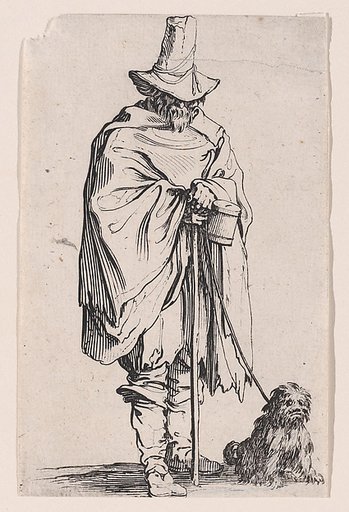 L'Aveugle et son Chien (The Blind Man and his Dog), from "Les Gueux suite appelée aussi Les Mendiants, Les Baroni, ou Les Barons" (The Beggars, also called the Barons)