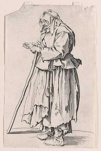 La Mendiante Venant de Recevoir la Charité (The Female Beggar Receiving her Charity), from "Les Gueux suite appelée aussi Les Mendiants, Les Baroni, ou Les Barons" (The Beggars, also called the Barons)