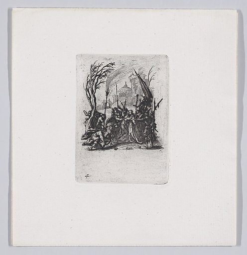 Reverse Copy of Jesus est Livré aux Juifs (Jesus is Delivered to the Jews), from La Petite Passion (The Little Passion)