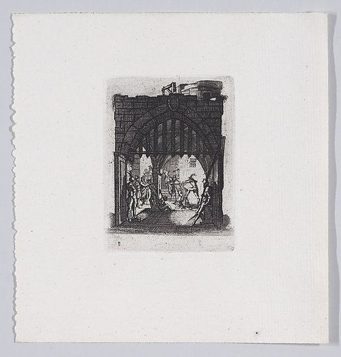 Reverse Copy of Le Couronnement d'Épines (The Crowning with Thornes), from La Petite Passion (The Little Passion)