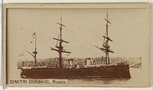 Dimitri Donskoi, Russia, from the Famous Ships series (N50) for Virginia Brights Cigarettes