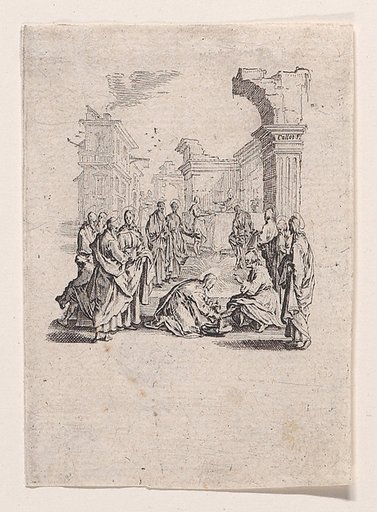 Le Lavement des Pieds (The Washing of the Feet), from "La Petite Passion" (The Little Passion)