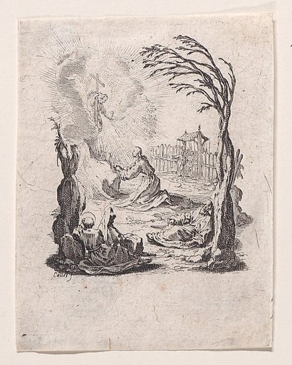Jésus au Jardin des Oliviers (Jesus in the Garden of Olives), from "La Petite Passion" (The Little Passion)
