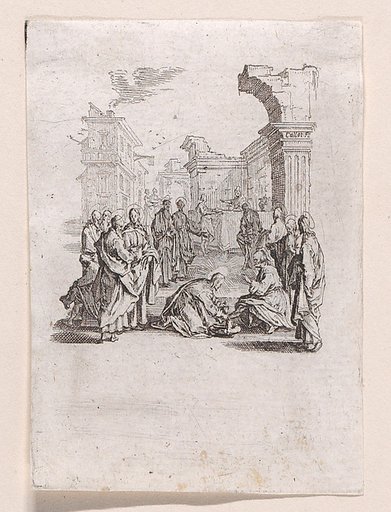 Le Lavement des Pieds (The Washing of the Feet), from "La Petite Passion" (The Little Passion)