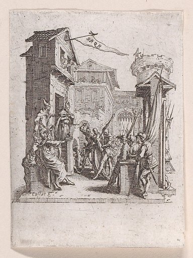 Jésus Comparait Devant Caiphe (Jesus Appears Before Caiaphas), from "La Petite Passion" (The Little Passion)
