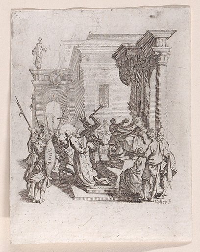 La Condamnation a Mort (Jesus Sentenced to Death), from "La Petite Passion" (The Little Passion)
