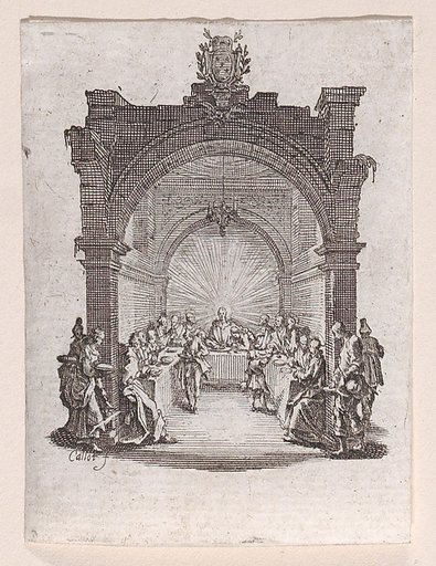 La Cêne (The Last Supper), from "La Petite Passion" (The Little Passion)