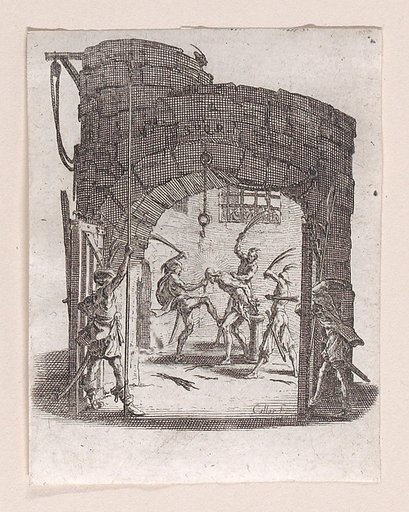 Jésus est Battu de Verges pièce appelée aussi La Flagellation (The Flagellation), from "La Petite Passion" (The Little Passion)