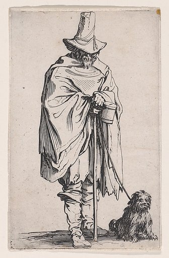 L'Aveugle et son Chien (The Beggar and his Dog), from "Les Gueux suite appelée aussi Les Mendiants, Les Baroni, ou Les Barons" (The Beggars, also called the Barons)