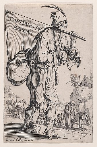 Frontispiece, from "Les Gueux suite appelée aussi Les Mendiants, Les Baroni, ou Les Barons" (The Beggars, also called the Barons)