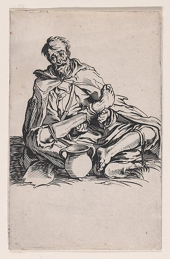 Le Malingreux (The Sickly Man), from "Les Gueux suite appelée aussi Les Mendiants, Les Baroni, ou Les Barons" (The Beggars, also called the Barons)