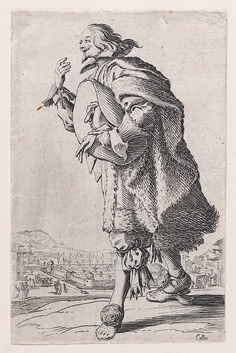 Le Gentilhomme qui Salue Tenant son Feutre Sous le Bras (The Gentleman who Bows Holding his Felt Hat Under his Arm), from "La Noblesse" (The Nobility)