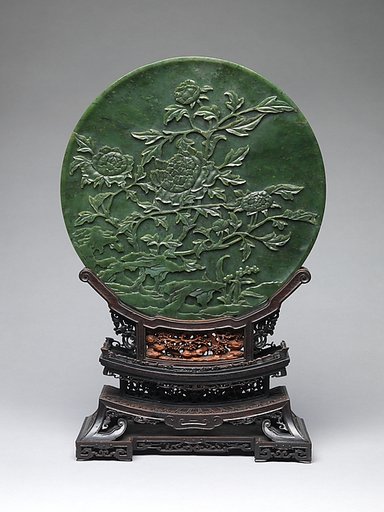 Table Screen with Tree Peonies