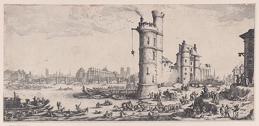 Copy of Vue de Pont-Neuf (View of the Pont Neuf), from "Les Deux Grandes Vues de Paris" (The Two Large Views of Paris)